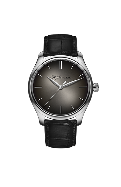 H. Moser Cie. Endeavour Centre Seconds White Gold and Grey