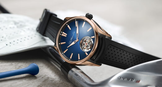 H. Moser & Cie. – Pioneer Tourbillon Red Gold with Titanium DLC and ...