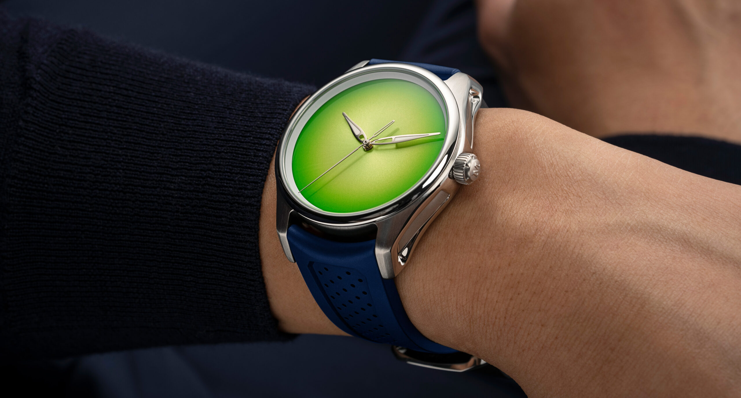 Pioneer Centre Seconds Concept Citrus Green - H. Moser & Cie.