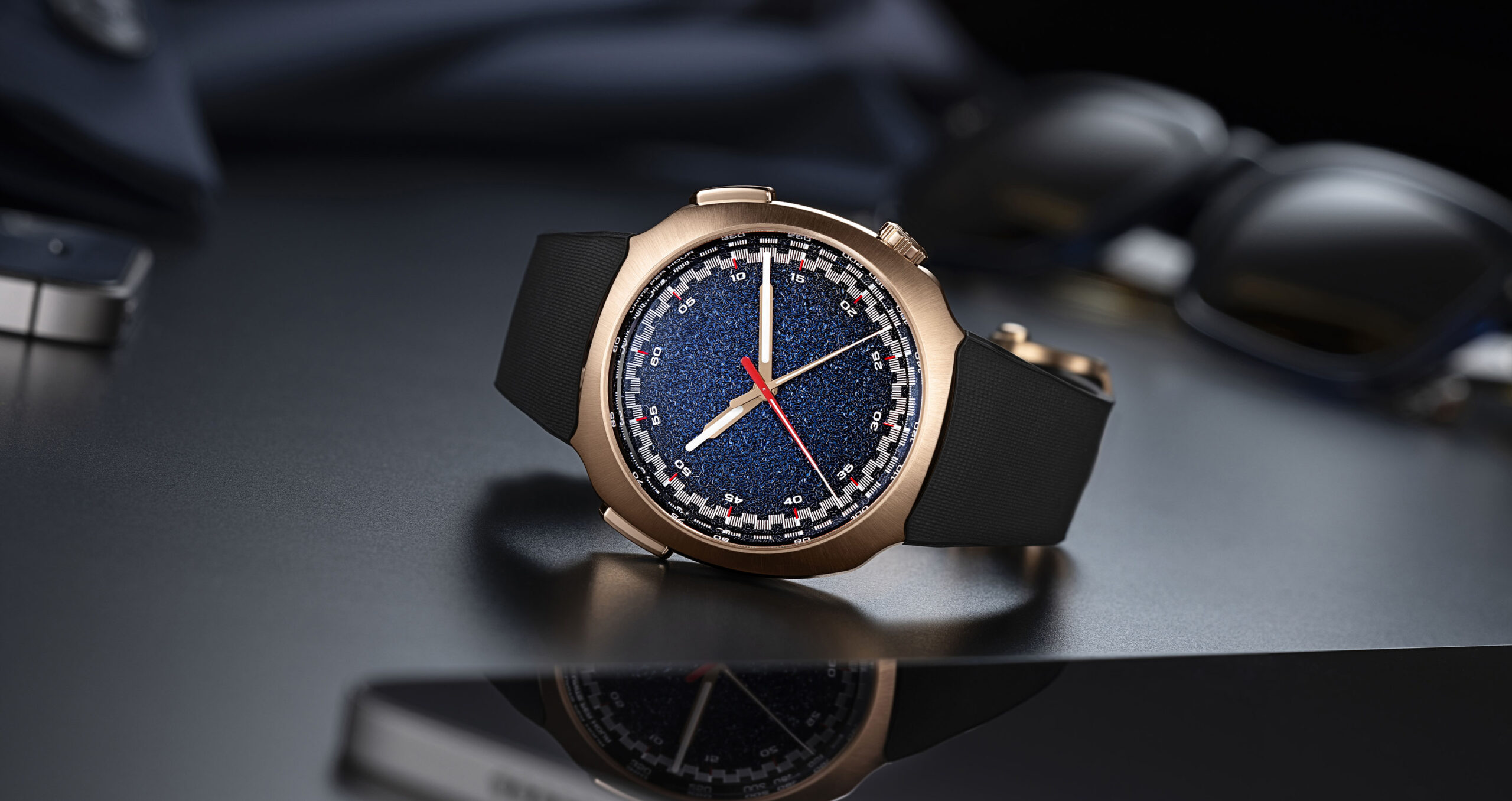 Streamliner Flyback Chronograph Automatic Midnight Blue fumé - H