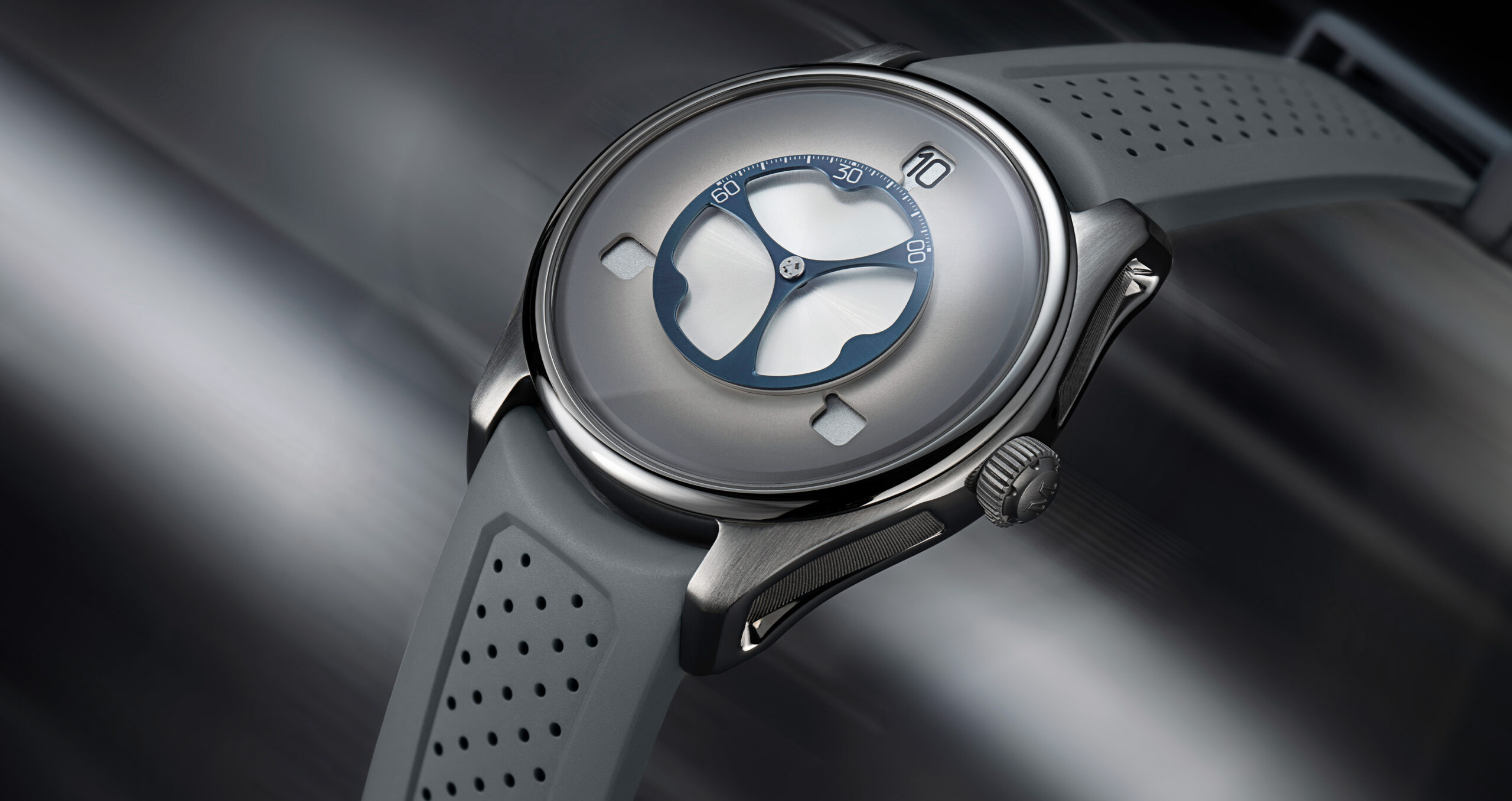 Pioneer Flying Hours White Fumé - H. Moser & Cie.